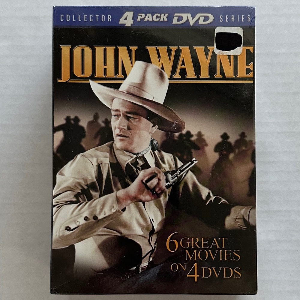 Brand New - John Wayne Collector 4 Pack DVD series - featuring 6 movies
